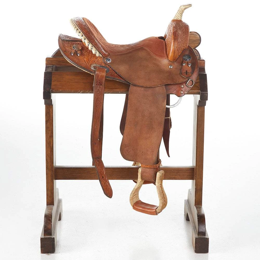 NRS Used 14.5in Circle Y Martha Josey Barrel Saddle - Image 2