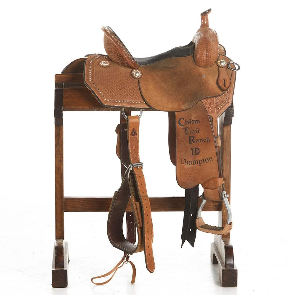 NRS Used 13.5in Top Hand Trophy Barrel Saddle - Image 2
