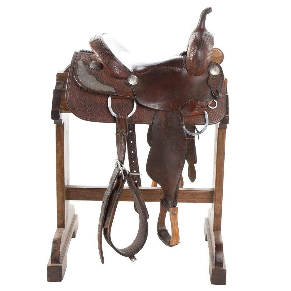 NRS Used 13.5in ML Leddy Cutting Saddle - Image 2