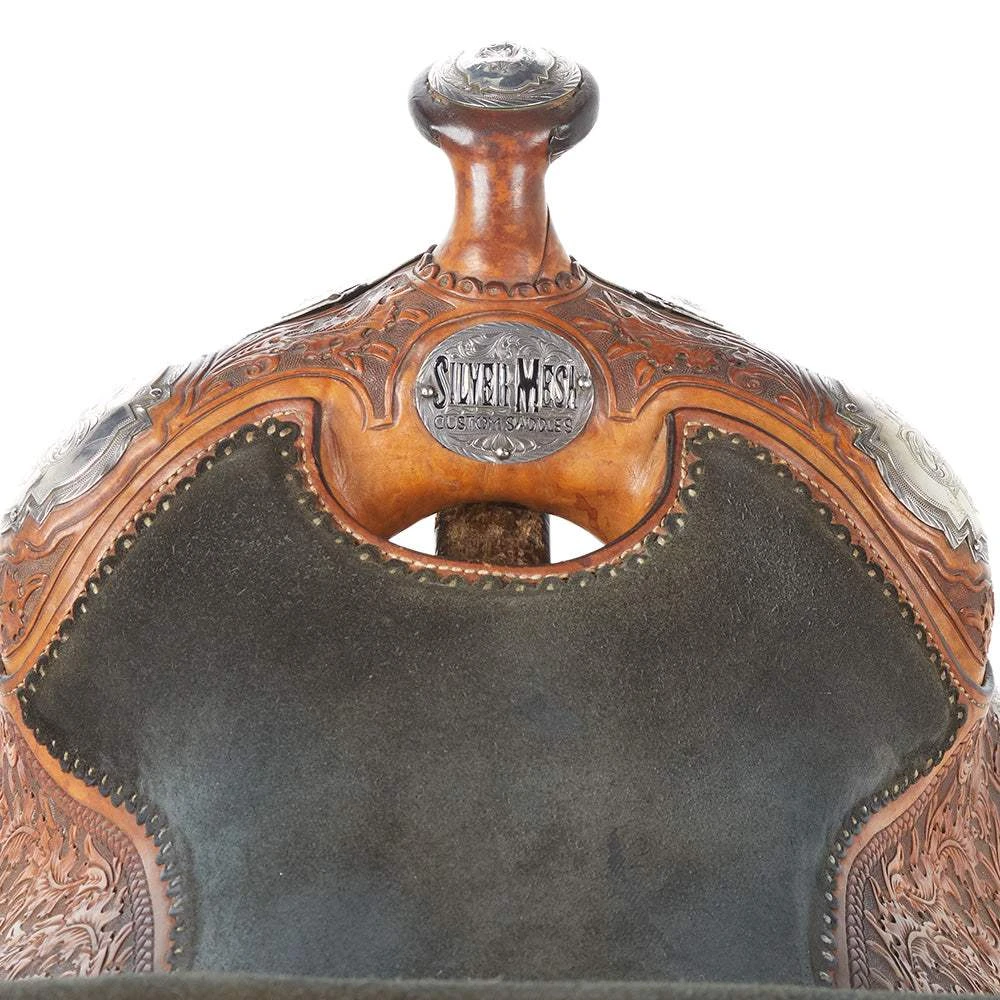 NRS Used 15.5in Silver Mesa Pleasure Saddle - Image 3