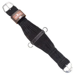 Classic Mohair Black 27 Strand Roping Cinch