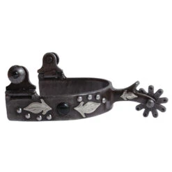 Professionals Choice Youth Black Feather Spur