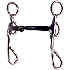 Reinsman Argentine Sweet Iron Smooth Snaffle Shank Bit