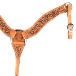 Nrs Competitors Natural Black Antique Cali Rose Breast Collar