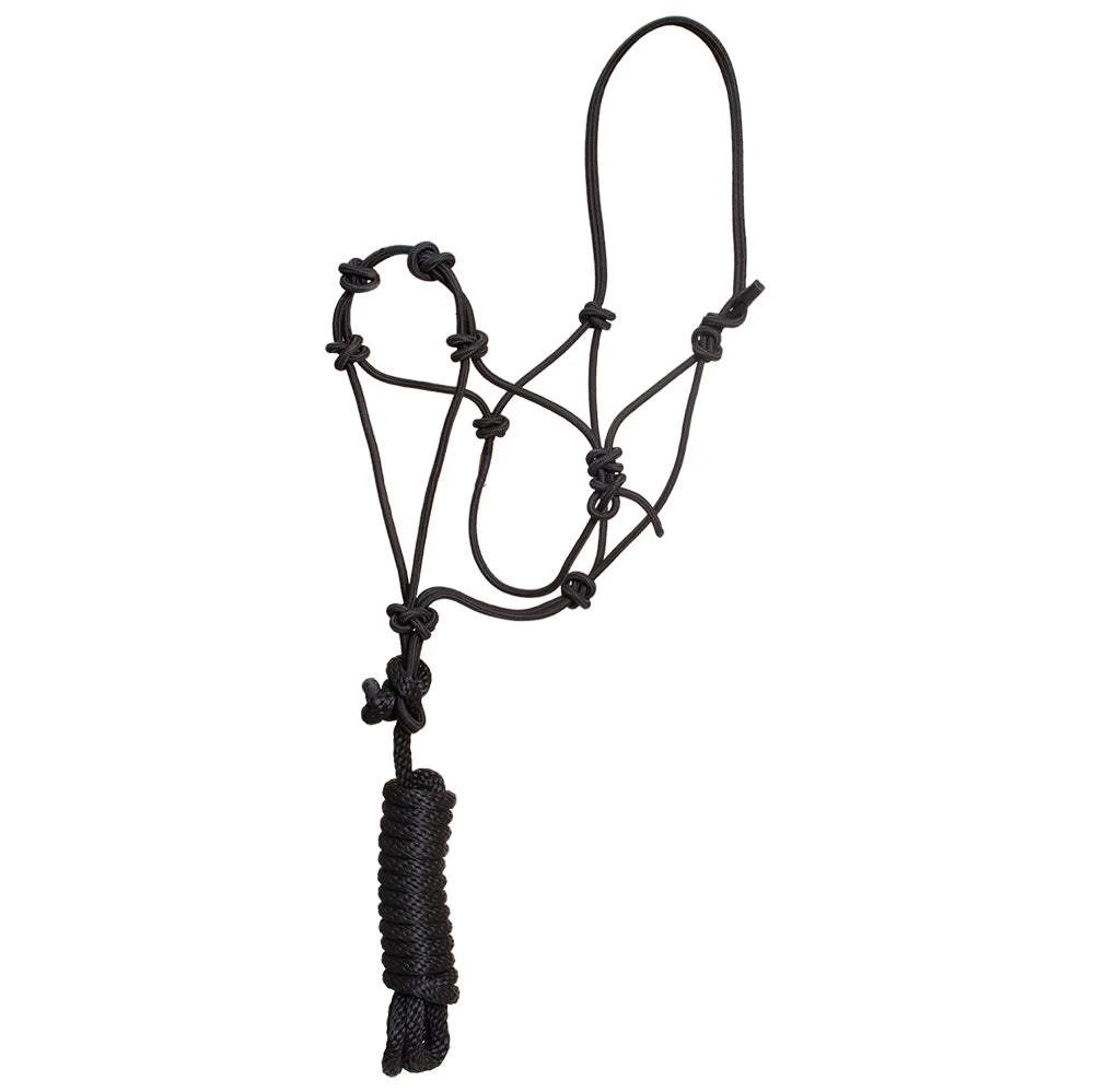 Mustang Secure Rope Halter And Lead