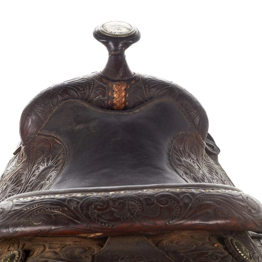 NRS Used 15.5in Longhorn All Around Saddle - Image 3