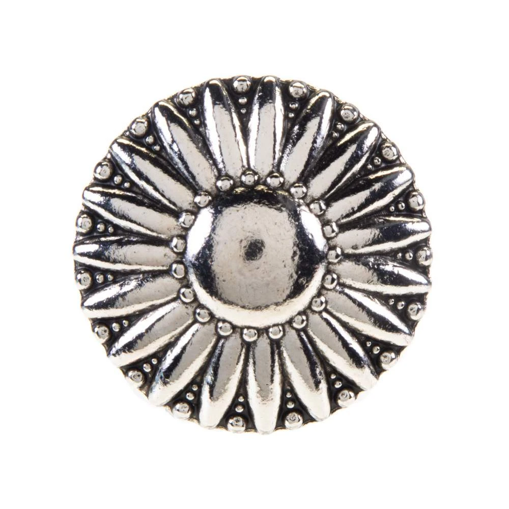 Rockin Out Designs Jewelry 1 1/2in. Concho With Poppy