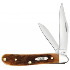 CASE XX Sawcut Jig Amber Bone -Peanut CA17893