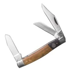 Roper Knives Knives, Rattler-Stockman Black/Tan RP001CMT