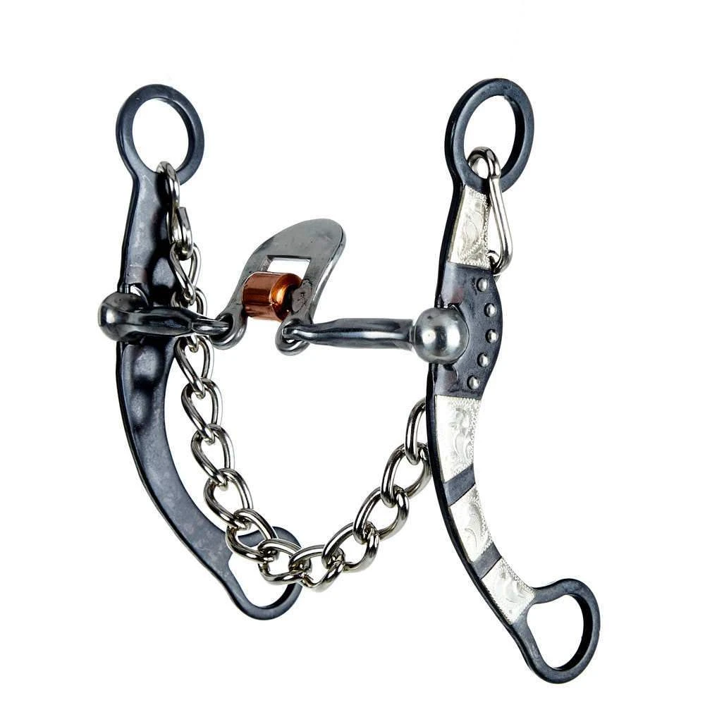 NRS Thumb Port Bit With Copper Cricket