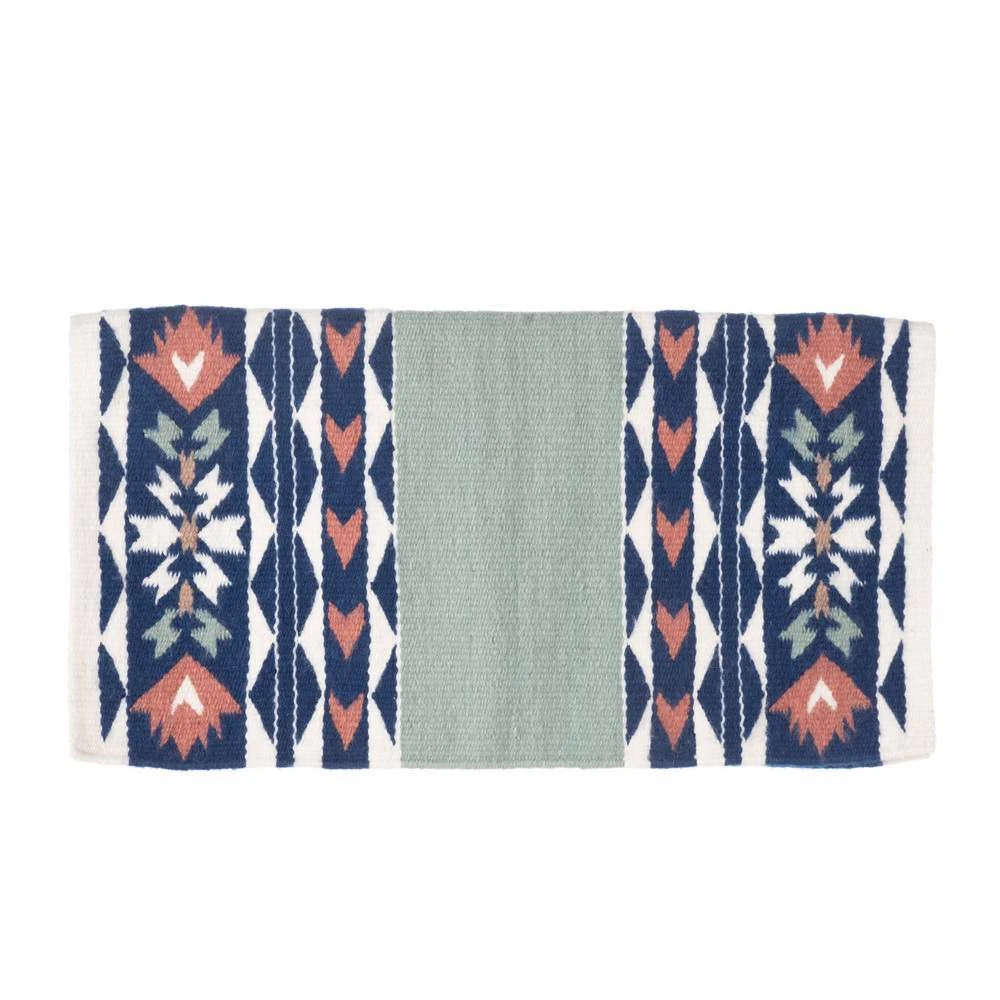 NRS Exclusive Thistle Seafoam/Coral Saddle Blanket