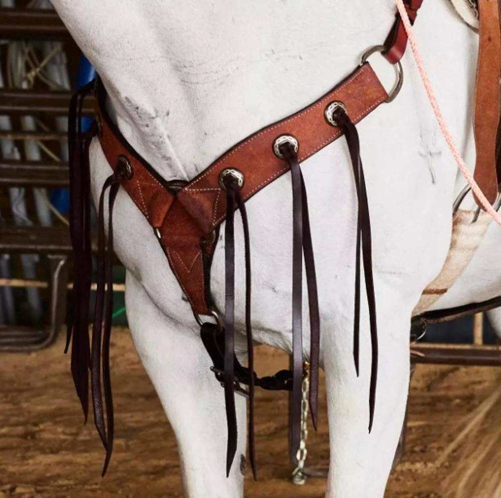 NRS Roughout Tassel Breast Collar - Image 4