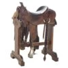 NRS Used 16in Jeff Smith Cowboy Saddle Ranch Roper