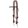 Weaver Leather Copper Flower Heel Buckle Browband Headstall