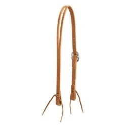 Weaver Leather 3/4in Split Ear Harness Leather Headstall