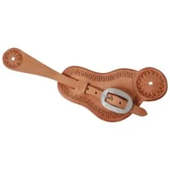 Martin Saddlery Natural Roughout Martin Saddlery Spur Straps