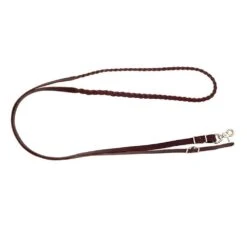 Latigo 3 Plait Leather 5/8x8ft Roping Reins