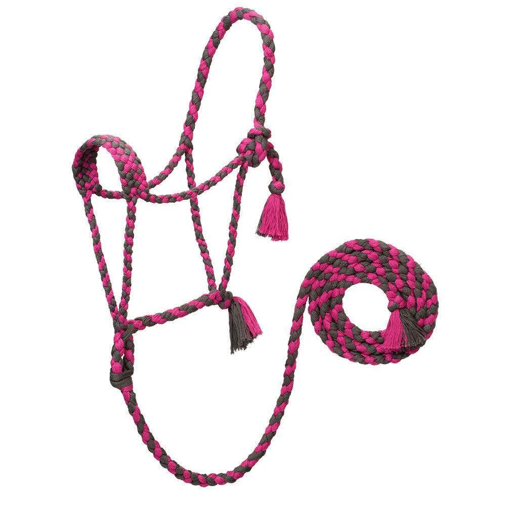 Weaver Leather Ecoluxe Braided Rope Halter With 8ft Lead - Image 2