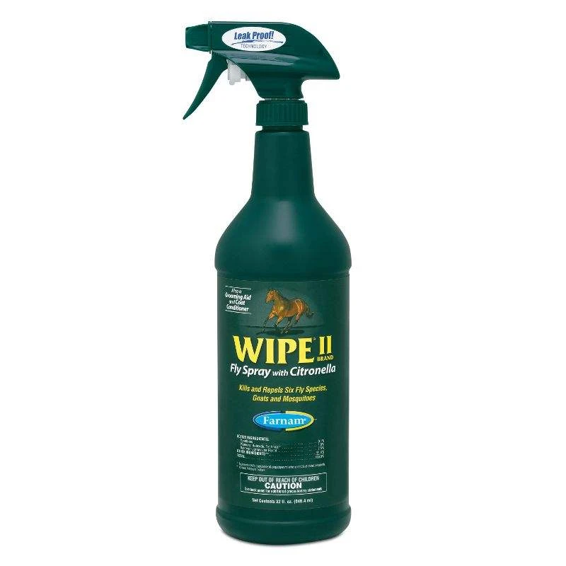 Farnam Wipe II Citronella Fly Spray