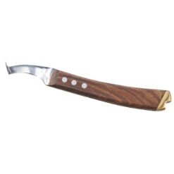 Tough 1 Professional Curved Hoof Knife&Brass End