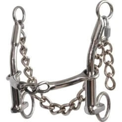 Classic Carol Goosetree CG Bit With Chain Snaffle