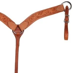 Martin Saddlery 2in Desert Flower Natural Breast Collar