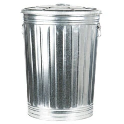 Omega Products Galvanized Trash Can - 20 Gallon